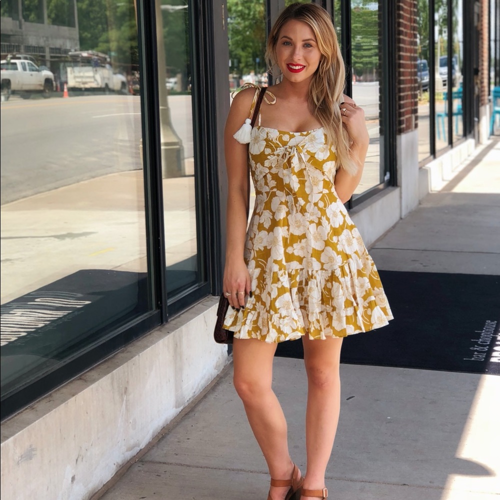 Yellow sundress